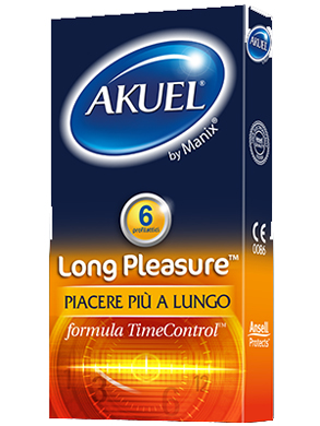 PROFILATTICO ANSELL AKUEL BY MANIX LONG PLEASURE B 6 PEZZI - latuafarmacia.org
