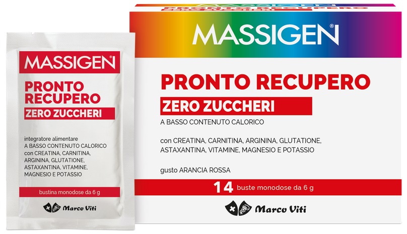 MASSIGEN PRONTO RECUPERO ZERO ZUCCHERI 14 BUSTINE - latuafarmacia.org