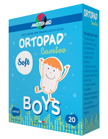 CEROTTO OCULARE PER ORTOTTICA ORTOPAD SOFT BOYS JUNIOR 20 PEZZI - latuafarmacia.org