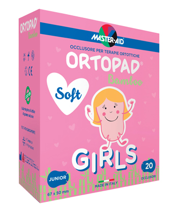 CEROTTO OCULARE PER ORTOTTICA ORTOPAD SOFT GIRLS JUNIOR 20 PEZZI - latuafarmacia.org