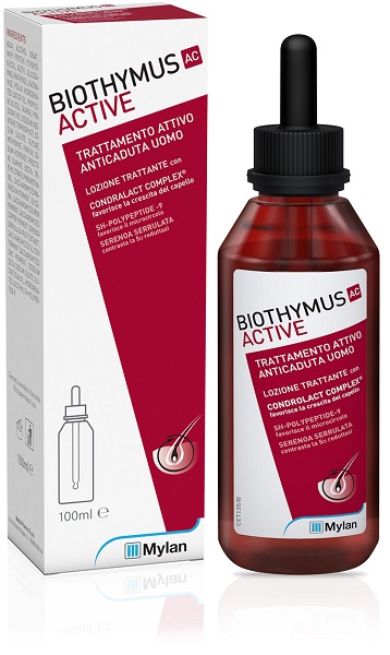 BIOTHYMUS AC ACTIVE TRATTAMENTO ATTIVO ANTICADUTA UOMO LOZIONE 100 ML - latuafarmacia.org