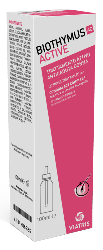 BIOTHYMUS AC ACTIVE TRATTAMENTO ATTIVO ANTICADUTA DONNA LOZIONE 100 ML - latuafarmacia.org