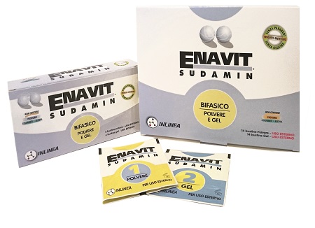 ENAVIT SUDAMIN BIFASICO 6 BUSTINE POLVERE + 6 BUSTINE GEL - latuafarmacia.org