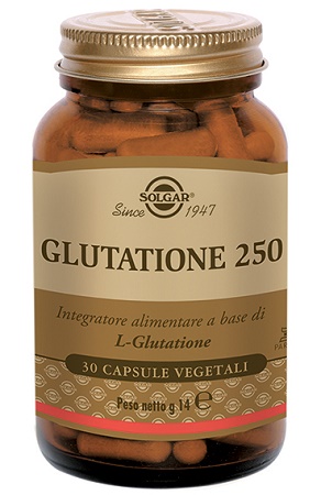 GLUTATIONE 250 30 CAPSULE VEGETALI - latuafarmacia.org