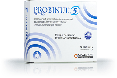 PROBINUL 5 NEUTRO 12 BUSTINE - latuafarmacia.org