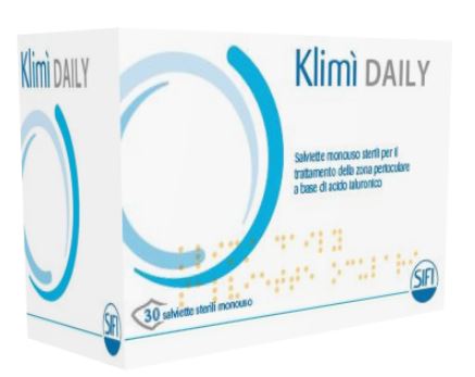 KLIMI' DAILY 30 SALVIETTINE DETERGENTI MONOUSO STERILI PER L'IGIENE OCULARE - latuafarmacia.org