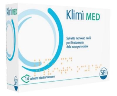 KLIMI' MED 14 SALVIETTINE DETERGENTI MONOUSO STERILI PER L'IGIENE OCULARE - latuafarmacia.org