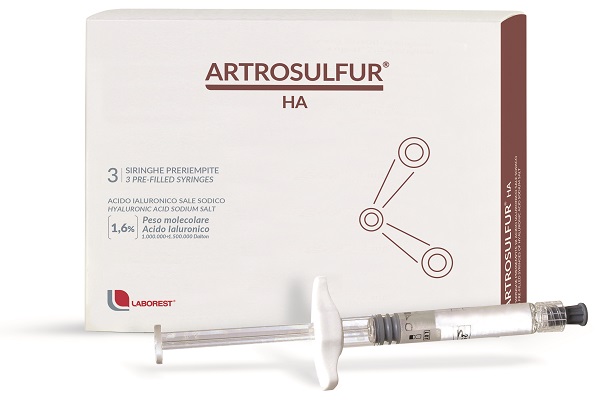 SIRINGA INTRA-ARTICOLARE ARTROSULFUR HA ACIDO IALURONICO 1,6% 2 ML 3 PEZZI - latuafarmacia.org