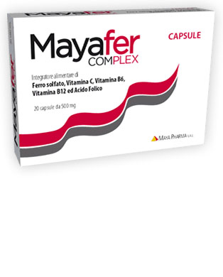 MAYAFER COMPLEX 20 CAPSULE BLISTER 10 G - latuafarmacia.org