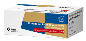 SIRINGA INSULINA USO VETERINARIO MSD-AH 30 SIRINGHE 40 UI/ML - latuafarmacia.org