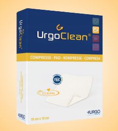 MEDICAZIONE STERILE URGOCLEAN 10X10 CM 5 PEZZI - latuafarmacia.org