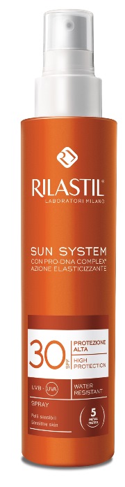 RILASTIL SUN SYSTEM PHOTO PROTECTION THERAPY SPF30 SPRAY VAPO 200 ML - latuafarmacia.org