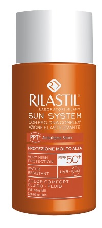 RILASTIL SUN SYSTEM PHOTO PROTECTION THERAPY SPF50+ COMFORT COLOR 50 ML - latuafarmacia.org