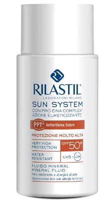 RILASTIL SUN SYSTEM PHOTO PROTECTION THERAPY SPF50+ FLUIDO MINERAL 50 ML - latuafarmacia.org