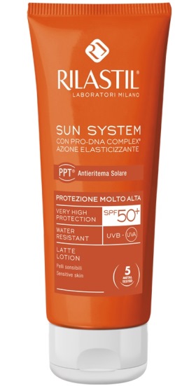 RILASTIL SUN SYSTEM PHOTO PROTECTION THERAPY SPF50+ LATTE 100 ML - latuafarmacia.org