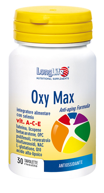 LONGLIFE OXY MAX 30 TAVOLETTE RIVESTITE - latuafarmacia.org