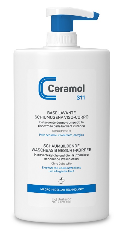 CERAMOL 311 BASE LAVANTE SCHIUMOGENA 400 ML - latuafarmacia.org