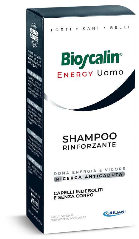 BIOSCALIN ENERGY SHAMPOO RINFORZANTE 200 ML - latuafarmacia.org