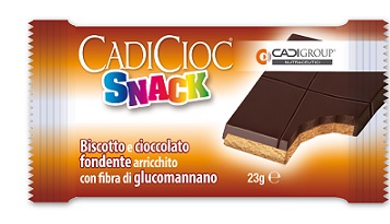 CADICIOC SNACK FONDENTE 1 BARRETTA MONOPORZIONE - latuafarmacia.org