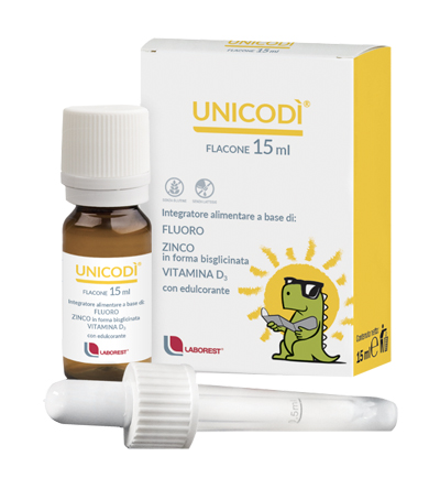 UNICODI' 15 ML FLUORO ZINCO VITAMINA D3 - latuafarmacia.org