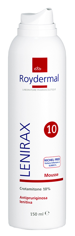 LENIRAX 10 MOUSSE DERMATOLOGICA CROTAMITONE 10% 150 ML - latuafarmacia.org