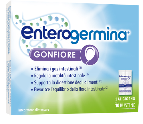 ENTEROGERMINA GONFIORE 10 BUSTINE BIPARTITE - latuafarmacia.org