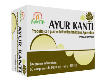 AYUR KANTI 60 COMPRESSE 1 G - latuafarmacia.org
