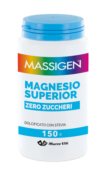 MASSIGEN MAGNESIO SUPERIOR ZERO ZUCCHERI 150 G - latuafarmacia.org