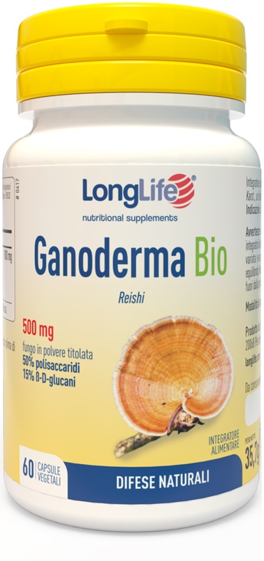 LONGLIFE GANODERMA BIO 60 CAPSULE - latuafarmacia.org