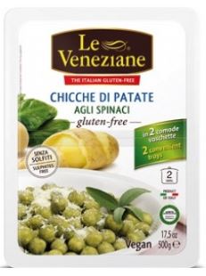 LE VENEZIANE CHICCHE DI PATATE AGLI SPINACI 500 G - latuafarmacia.org