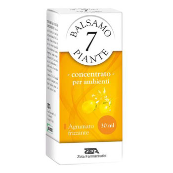 ESSENZA BALSAMICA 7 PIANTE AGRUMATO FRIZZANTE SOLUZIONE CONCENTRATA PER AMBIENTI 30 ML - latuafarmacia.org