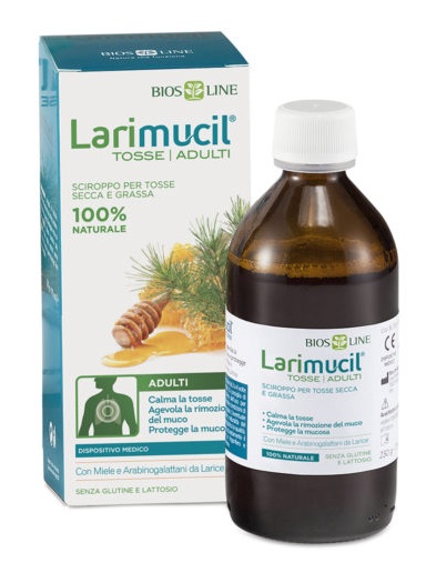 LARIMUCIL TOSSE TOSSE ADULTI SCIROPPO CE 0476V 230 G 175 ML - latuafarmacia.org