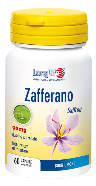 LONGLIFE ZAFFERANO 60 CAPSULE VEGETALI - latuafarmacia.org