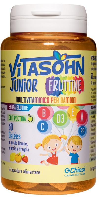 VITASOHN JUNIOR FRUTTINE 60 CARAMELLE - latuafarmacia.org