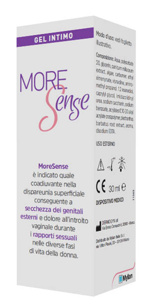 MORESENSE GEL TUBO 30 ML - latuafarmacia.org