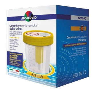 CONTENITORE RACCOLTA URINA SOTTOVUOTO MASTER-AID 120 ML - latuafarmacia.org