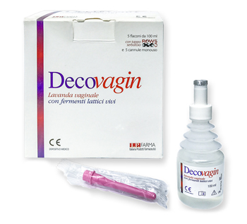 DECOVAGIN 5 FLACONI DA 100 ML + 5 CANNULE MONOUSO - latuafarmacia.org