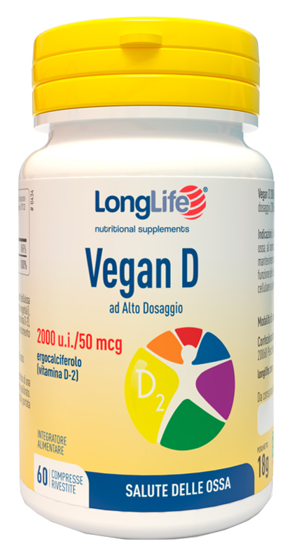 LONGLIFE VEGAN D 60 COMPRESSE - latuafarmacia.org