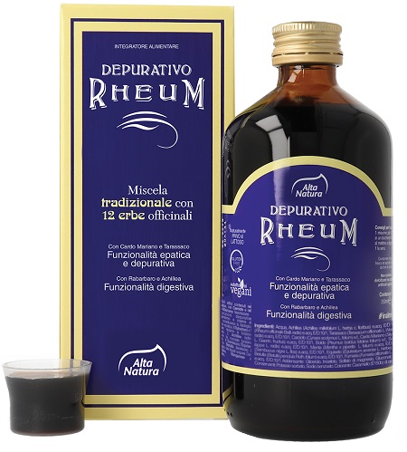 DEPURATIVO RHEUM MISCELA ERBE OFFICINALI 250 ML - latuafarmacia.org