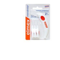 ELMEX INTERDENTAL SCOVOLINO INTERDENTALE 2 MM 6 TESTINE + MANICO - latuafarmacia.org