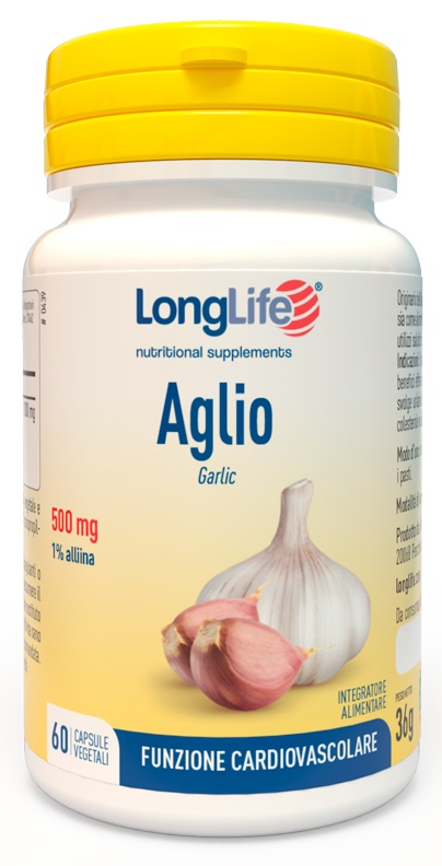 LONGLIFE AGLIO 60 CAPSULE VEGETALI - latuafarmacia.org