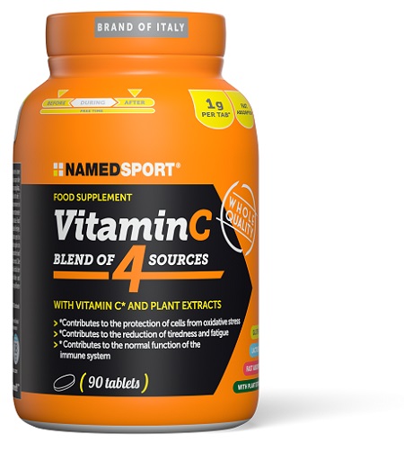 VITAMIN C 4 NATURAL BLEND 90 COMPRESSE - latuafarmacia.org