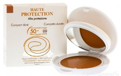 EAU THERMALE AVENE COMPATTO SPF50 DORATO 10 G - latuafarmacia.org