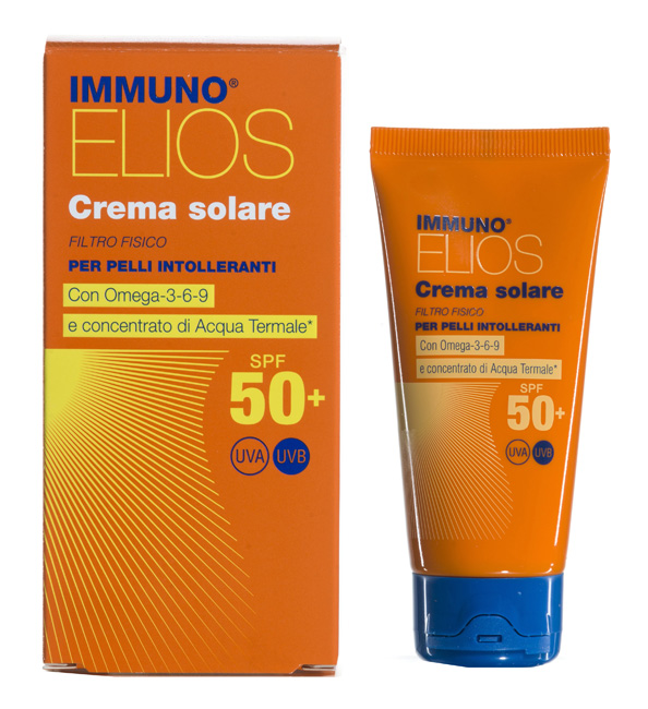 IMMUNO ELIOS  CREMA SOLARE SPF 50+ PELLI INTOLLERANTI - latuafarmacia.org