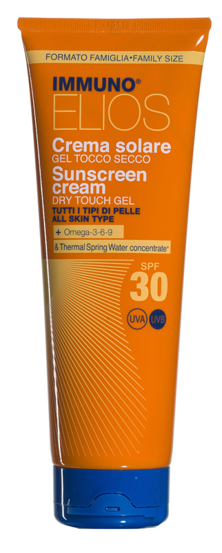 IMMUNO ELIOS  CREMA SOLARE GEL TOCCO SECCO SPF30 - latuafarmacia.org