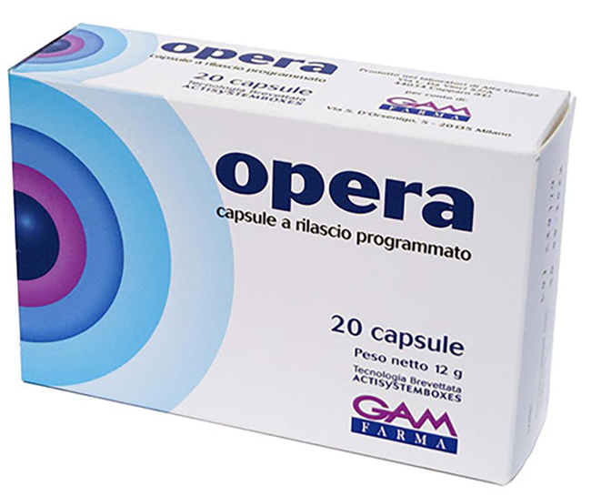 OPERA 20 CAPSULE - latuafarmacia.org