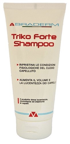 TRIKO FORTE SHAMPOO 200 ML BRADERM - latuafarmacia.org