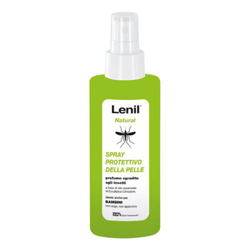 LENIL NATURAL SOLUZIONE ANTIZANZARA IN FLACONE + POMPA SPRAY 100 ML - latuafarmacia.org