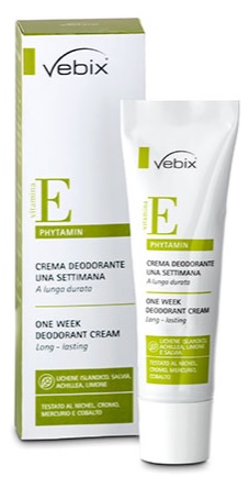VEBIX PHYTAMIN CREMA DEODORANTE 1 SETTIMANA 25 ML - latuafarmacia.org