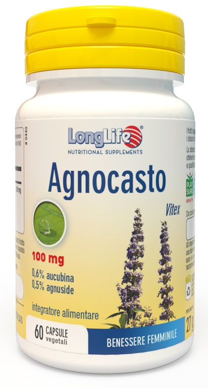 LONGLIFE AGNOCASTO 60 CAPSULE VEGETALI - latuafarmacia.org